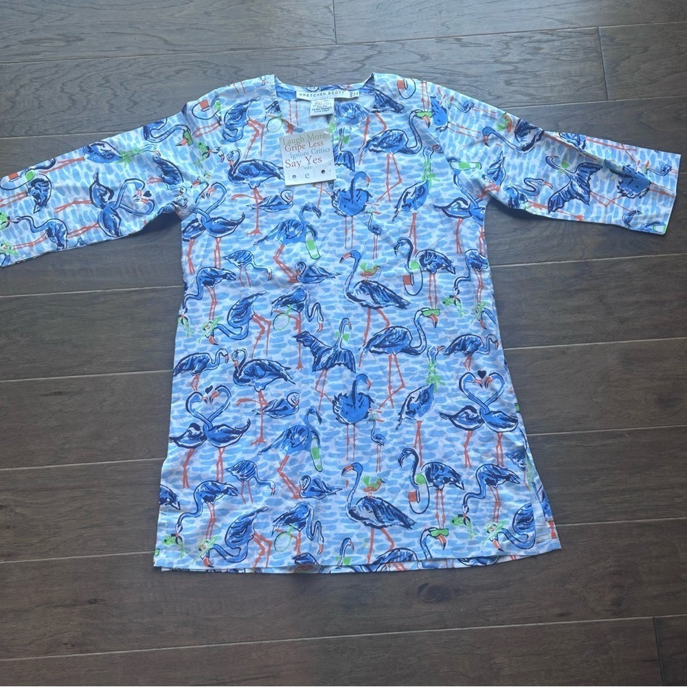 GIRLS GRETCHEN SCOTT Lamingle Tunic. 10/12. Swim coverup. NWT!